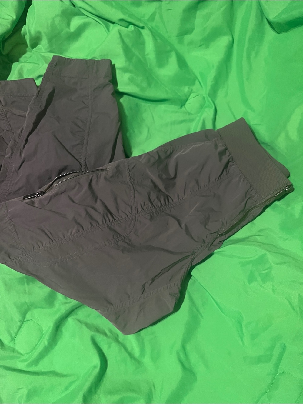 lululemon athletica Army Green Track Joggers
